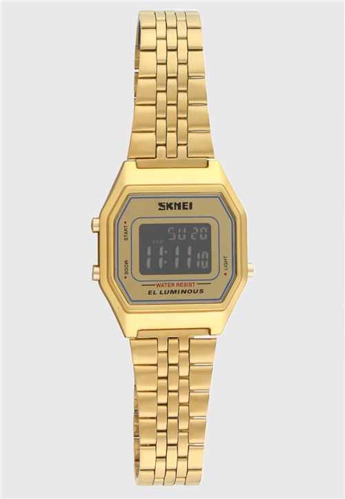 Relógio Skmei 1345 Dourado