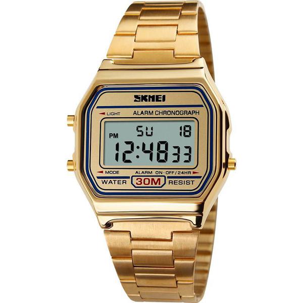 Relógio Skmei Feminino Dourado 5001