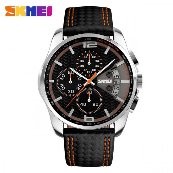 Relógio Skmei Masculino Fashion Sport Casual Marca Skmei Original Laranja