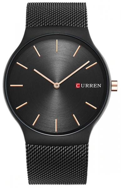 Relógio Slim Curren 8256 - Diversas Cores