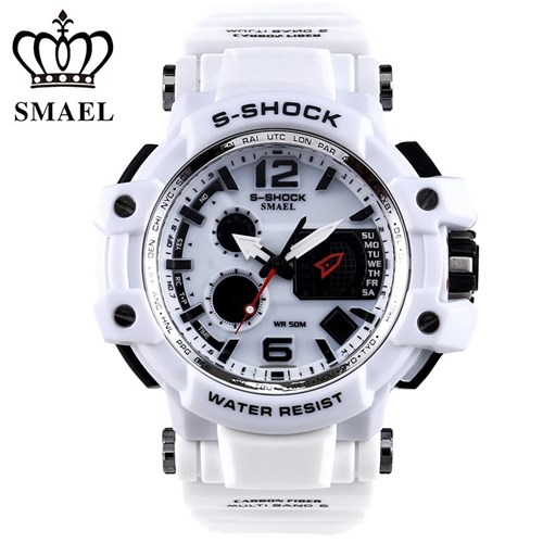 Relógio Smael S-Shock - Ws1509 (Branco)