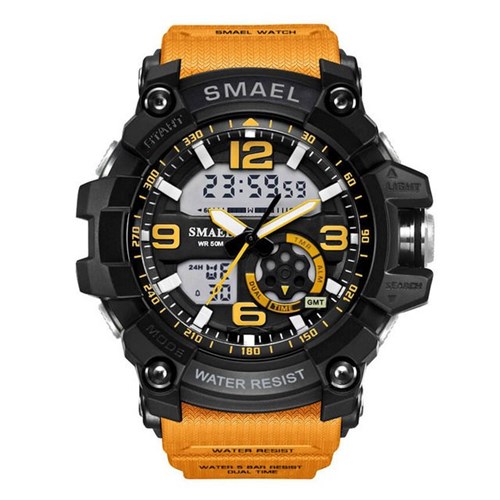 Relógio Smael S-Shock - Ws1617 (Amarelo)