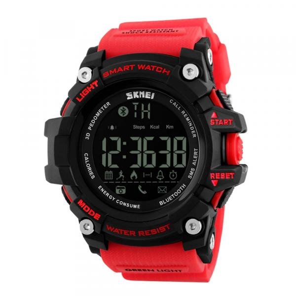 Relógio Smart Masculino Skmei Digital 1227 - Vermelho