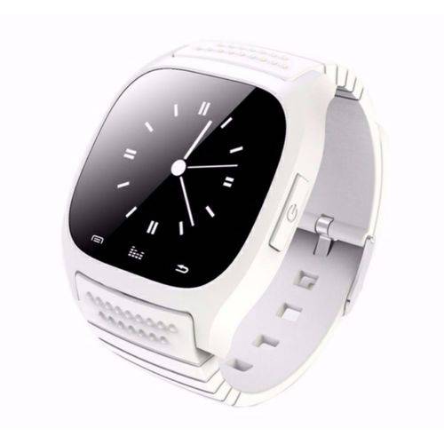 Relógio Smart Watch Bluetooth M26s Branco Android