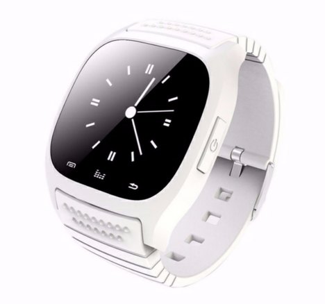 Relógio Smart Watch Bluetooth M26s Branco Android