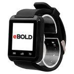 Relógio Smart Watch Ebold Sw-500 com Bluetooth Pulseira Esportiva - Preto