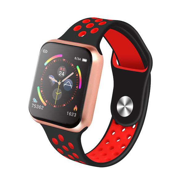 Relógio Smart Watch F8 Fitness Sport Vermelho e Preto - Oem