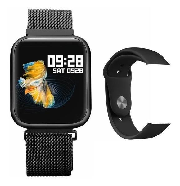 Relógio Smart Watch Oled P70 C/ Duas Pulseiras