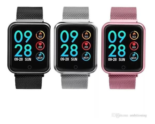 Relógio Smart Watch Oled Pro/ P70 com Duas Pulseiras - Besbom