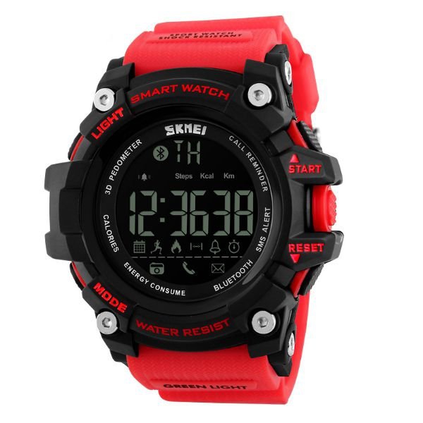 Relógio Smart Watch Skmei 1227 Vermelho