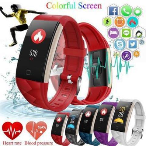 Relógio Smart Watch T20 Freqüência Cardíaca Saúde Sports Vermelho - Bracelet