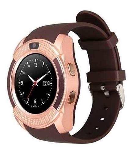 Relógio Smart Watch V8 Bluetooth Câmera Chip Cartão Sd