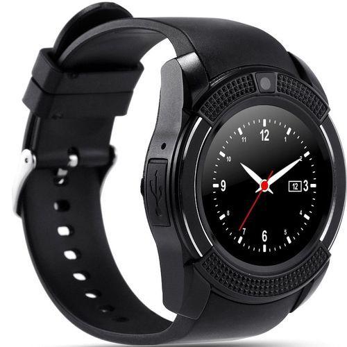 Relógio Smart Watch V8 Bluetooth Câmera, Notificações Chip Cartão Sd Preto - Alipage
