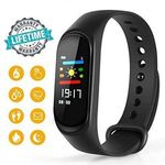 Relógio Smartband Bracelet Pulseira Inteligente M3 Batimentos Cardíacos - Smart Bracelet M3 Preto