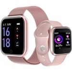 Relogio Smartband Inteligente P70 Pro Bluetooth Pulseira Rosa