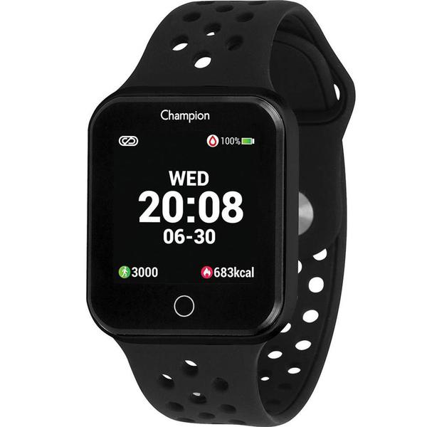 Relógio Smartwach Digital Champion CH50006P Bluetooth