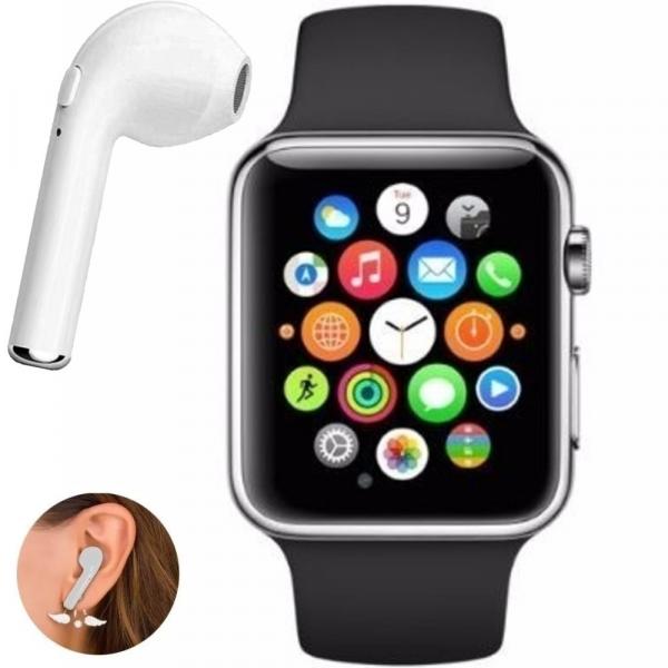 Relógio Smartwatch A1 Bluetooth Chip Ios Fone Ouvido I7 - Leticia Ap Bonfim