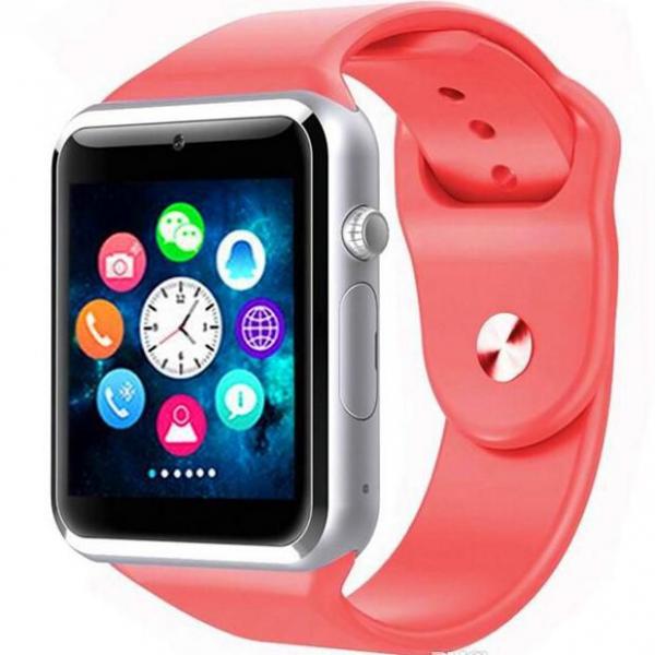 Relógio Smartwatch A1 Inteligente Bluetooth Câmera Celular Chip Touch Anti Perda Mp3 Ligações Notificações Redes Sociais + Fone S530