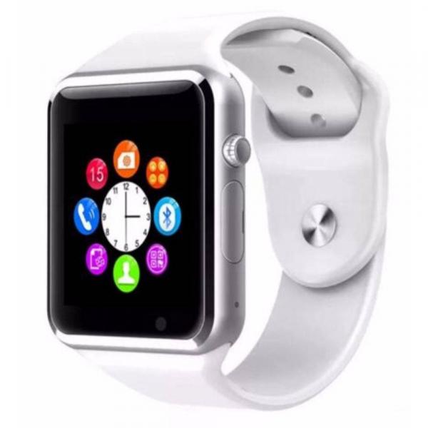 Relógio Smartwatch A1 Original Touch Bluetooth Gear Chip - Branco