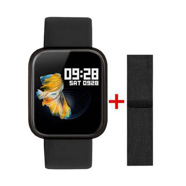 Relógio Smartwatch Batimento Cardiaco e Duas Pulseiras - Outros