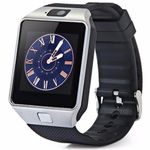 Relógio Smartwatch Bluetooth Inteligente Sd Chip Prateado