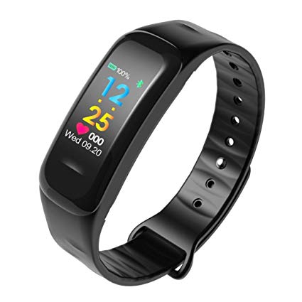 Relógio Smartwatch C1 Plus Monitor Cardíaco Pressão Arterial-preto - Import