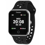 Relógio Smartwatch Champion Unissex Bluetooth Ch50006T - Preto e Prata