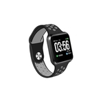 Relógio Smartwatch Cor Preto e Cinza Touch Bluetooth Unissex f8