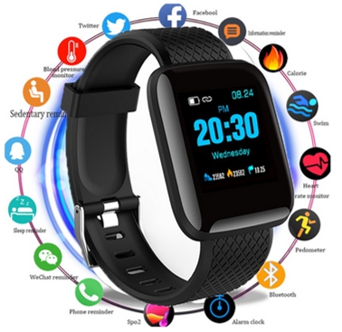 Relógio SmartWatch D13 Facebook Whatsapp Instagran Preto - Smart Bracelet