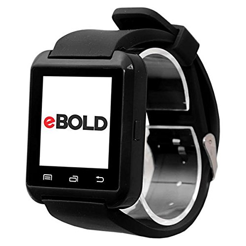 Relógio SmartWatch EBOLD SW-500 com Bluetooth Pulseira Esportiva Preto