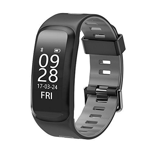 Relógio Smartwatch F4 Monitor Cardíaco Pressão Arterial (Preto)