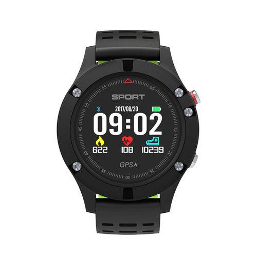 Relógio Smartwatch F5 Gps Monitor Cardíaco Verde