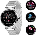 Relógio Smartwatch Feminino Touch Screen Fashionable - Prata