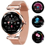 Relógio Smartwatch Feminino Touch Screen Fashionable Style Dourado