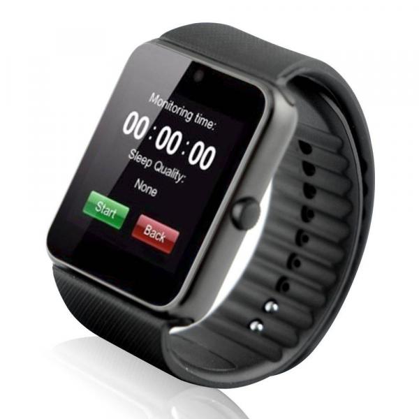 Relógio Smartwatch Gt08 Original Touch Bluetooth Gear Chip - Preta - Mega Page