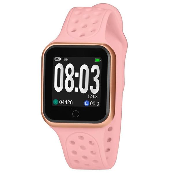 Relógio Smartwatch Ifist Ref: 17015419m Pk Retangular Rosé