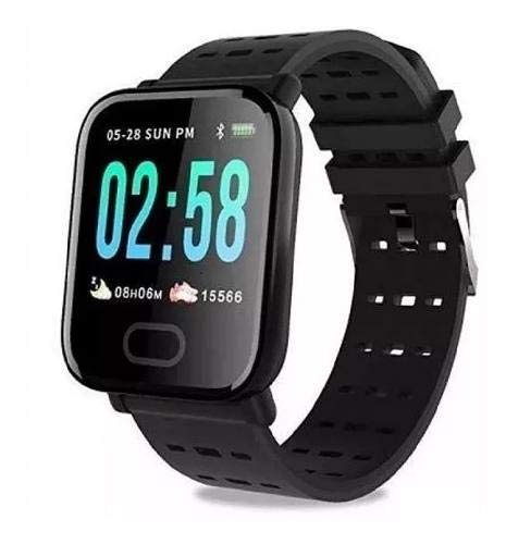 Relogio Smartwatch Inteligente A6 Corrida Batimentos Android