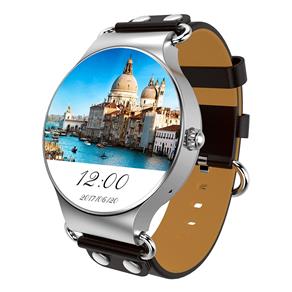 Relógio Smartwatch KingWear KW98 - Preto com Cinza
