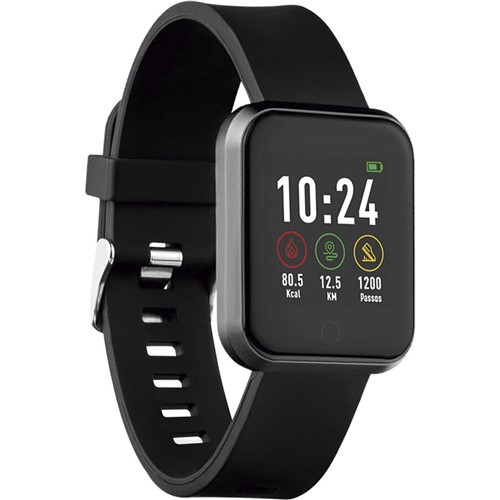 Relógio Smartwatch Londres Android/ios - Es265 - Atrio (Preto)