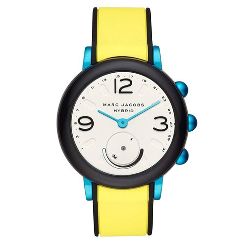 Relogio Smartwatch Marc Jacobs Mj1007 - Amarelo/Azul