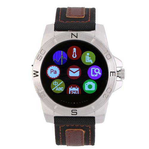 Relógio Smartwatch Masculino Lux N10b - Marrom