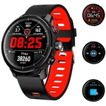 Relógio Smartwatch Masculino Touch Screen Bluetooth Smart Wear L5 Vermelho