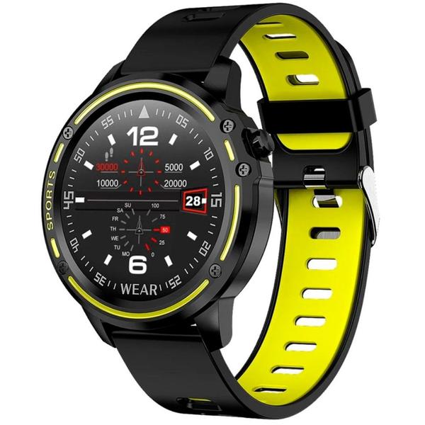 Relógio Smartwatch Masculino Touch Screen Bluetooth Smart Wear L8 VERDE - Imp