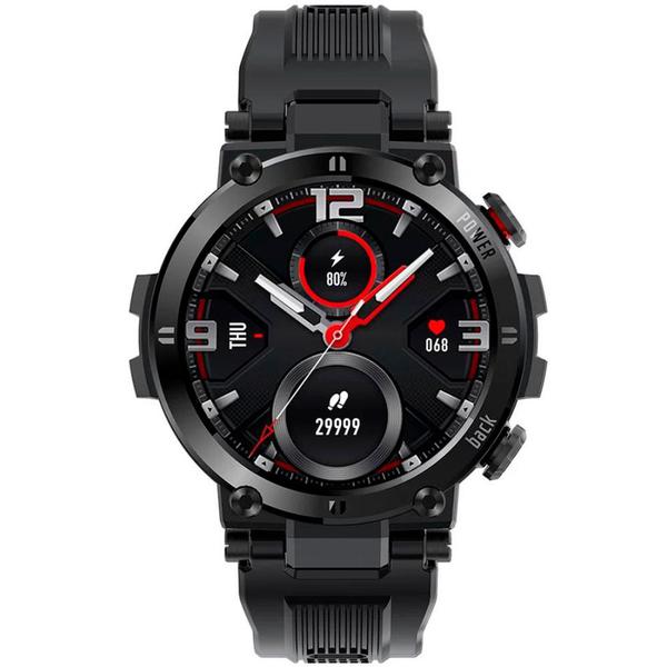 Relógio Smartwatch Masculino Touch Screen Militar Shock Preto - Smart Watch