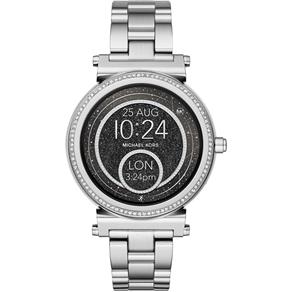 Relógio Smartwatch Michael Kors Feminino Sofie Prata Mkt5020