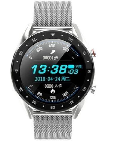 Relógio Smartwatch Microwear L7 - Prata - Currentti