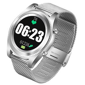 Relógio Smartwatch NO.1 S9 com Monitor de Frequencia Cardiaca e Controle de Atividade - Prata