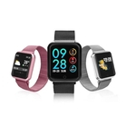 Relógio Smartwatch P68 Original Rose Pulseira De Aço