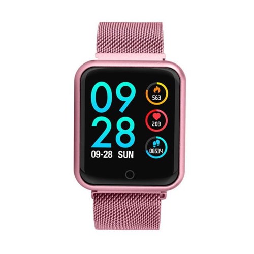 Relógio Smartwatch P70 Monitor Cardíaco Pressão Arterial