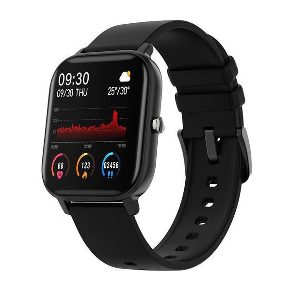 Relógio Smartwatch P8 Tela Touch Fitness Tracker - Preto - Superwatch